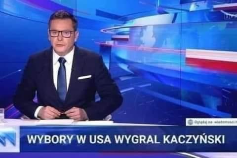 Wybory w USA wygrał Kaczyński