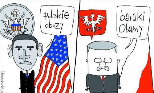 Polskie obozy. Baraki Obamy.