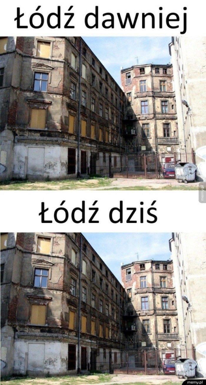 Łódź dawniej - Łódź dziś